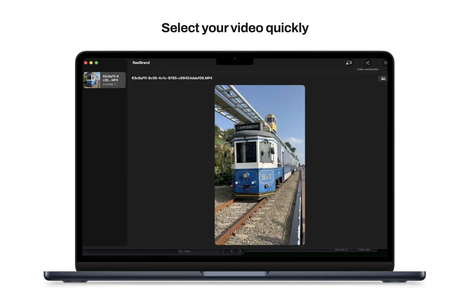 Reel Brand screenshot Mac 2
